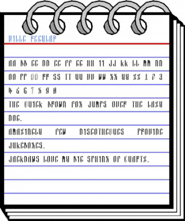 Ville Regular Font