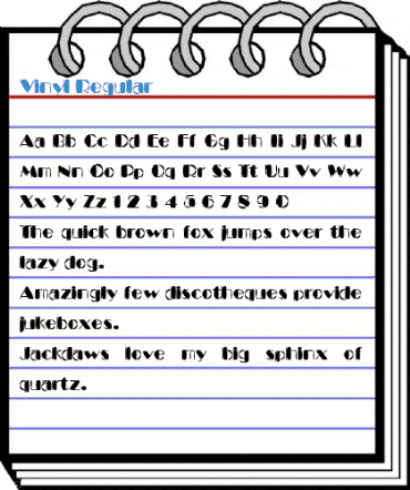 Vinyl Regular Font