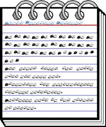 Water Molecule Regular Font