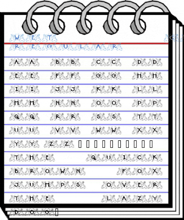 Wet Copy Regular Font