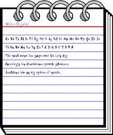 Whaze Regular Font
