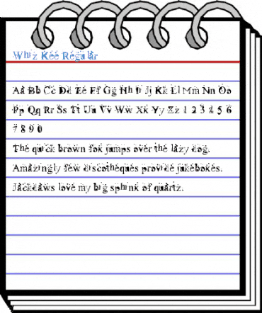 Whiz Kee Regular Font