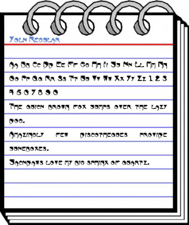 Yolk Regular Font