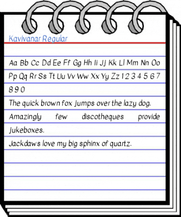 Kavivanar Regular Font