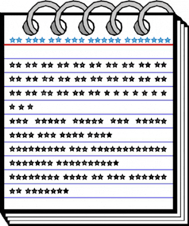 KG All of the Stars Regular Font