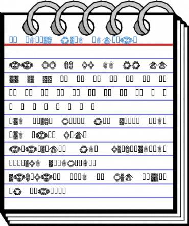 KR Keltic Five Regular Font