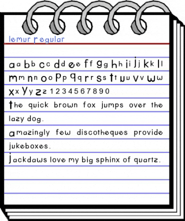 lemur Regular Font