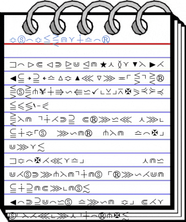 msam5 Regular Font