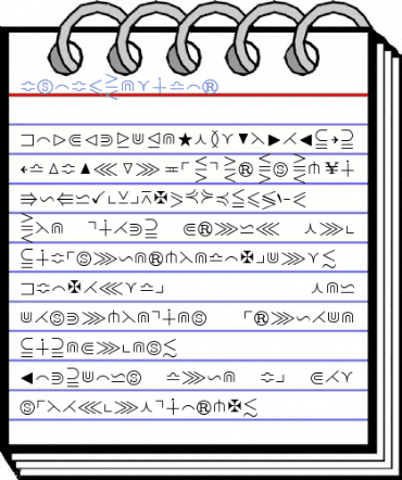 msam6 Regular Font