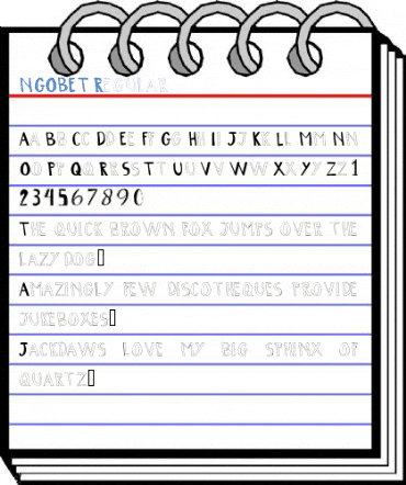 NGOBET Regular Font