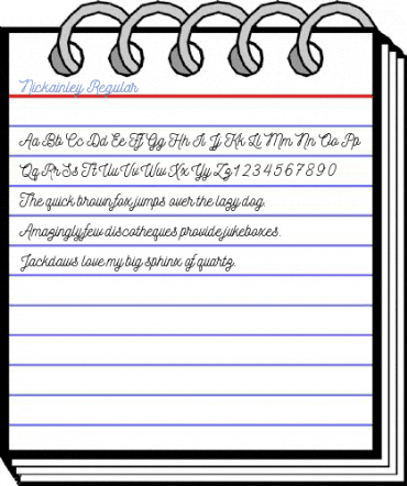 Nickainley Regular Font
