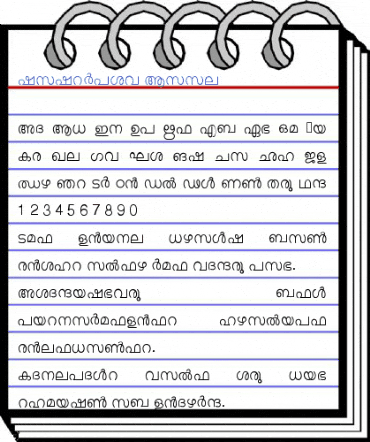nonstdml Book Font