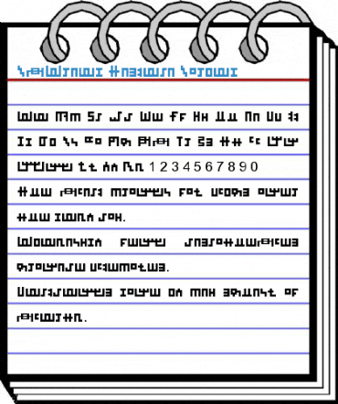 NqArial Tiskaci Normal Font