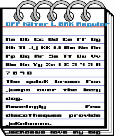 Off Kilter L BRK Regular Font