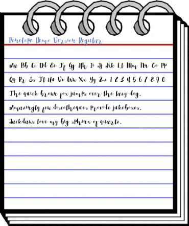 Penelope Demo Version Regular Font