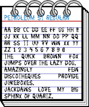 Petroleum St Regular Font