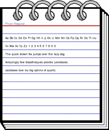 Phan Regular Font