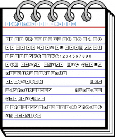 Pictogram Regular Font