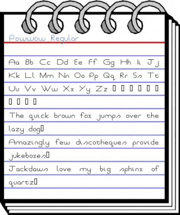 Powwow Regular Font