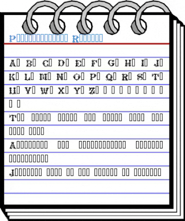Purcell!" Regular Font