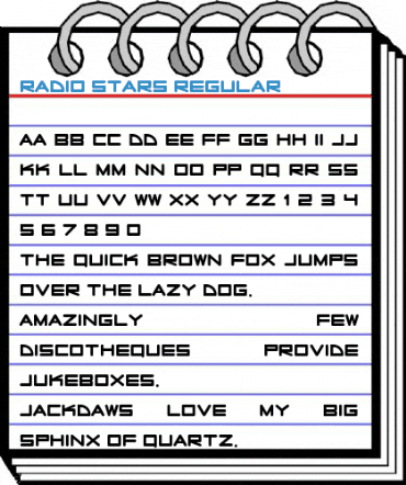 Radio Stars Regular Font