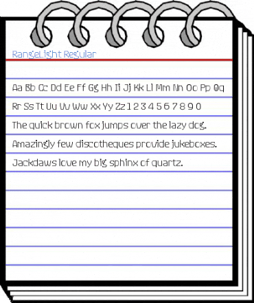 RangeLight Regular Font