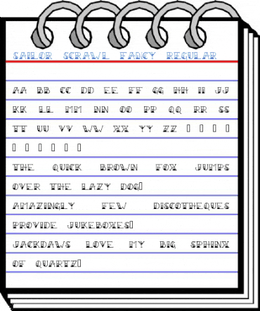 Sailor Scrawl Fancy Regular Font