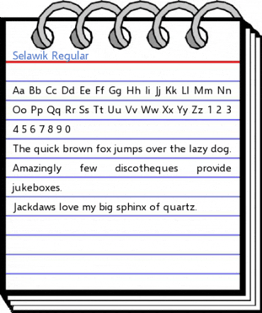 Selawik Regular Font