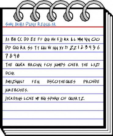 Shin Akiba Punx Regular Font