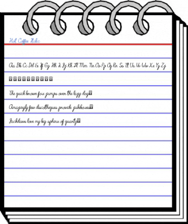 Hot Coffee Italic Font