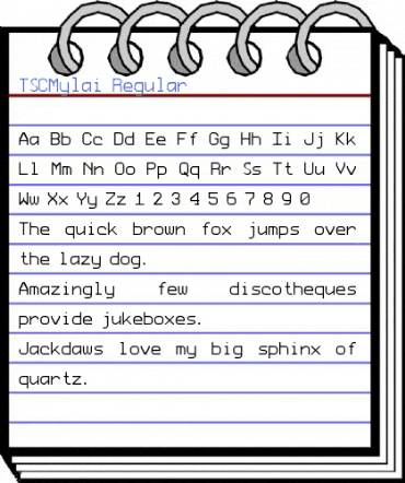 TSCMylai Regular Font