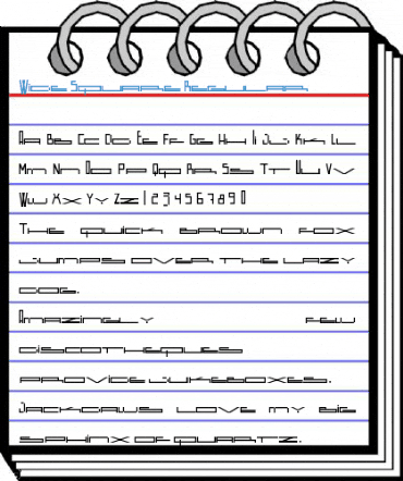 Wide Square Regular Font