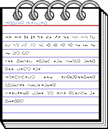 Arrows Regular Font