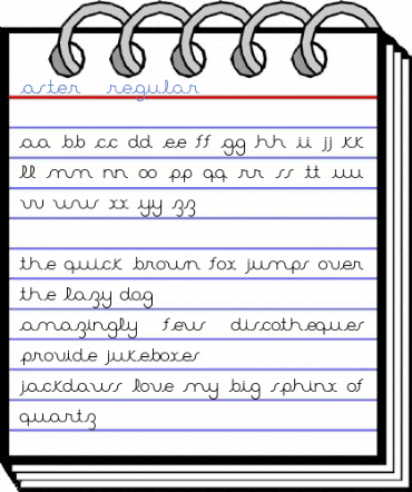 Aster 2 Regular Font