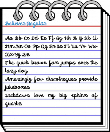 Believer Regular Font