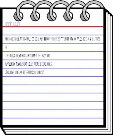 Cabana Regular Font