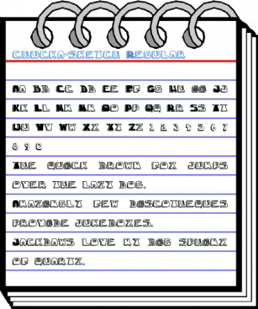 chucka-sketch Regular Font