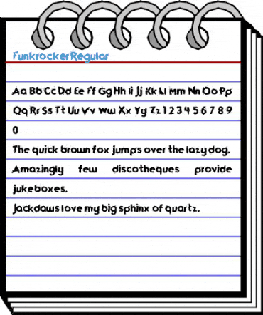 Funkrocker Regular Font