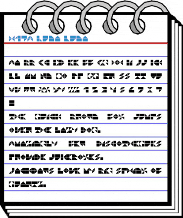 H19A Luna Luna Font