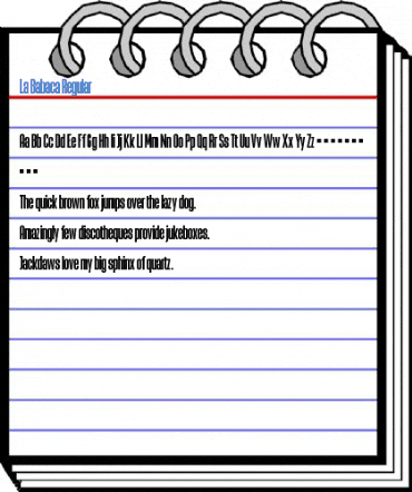 La Babaca Regular Font