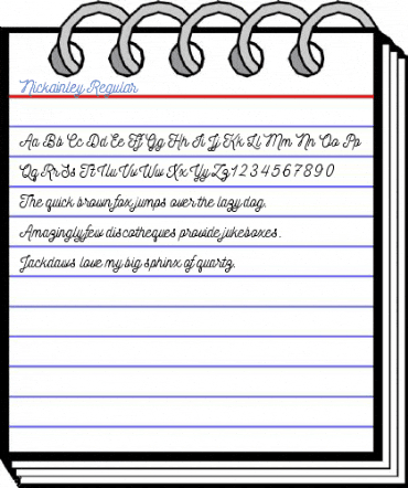 Nickainley Regular Font