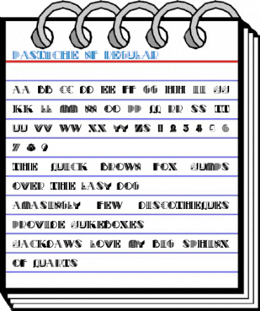 Pastiche NF Regular Font