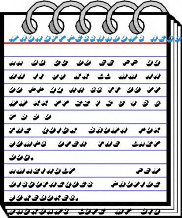 WrongTypesShadows Regular Font