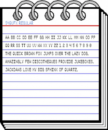 S4QUFX Regular Font