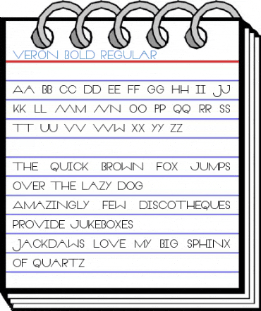 Veron Bold Regular Font