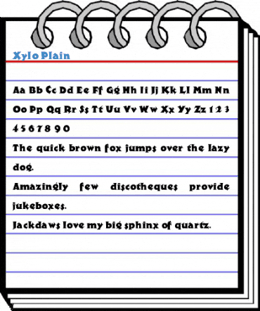 Xylo Plain Font