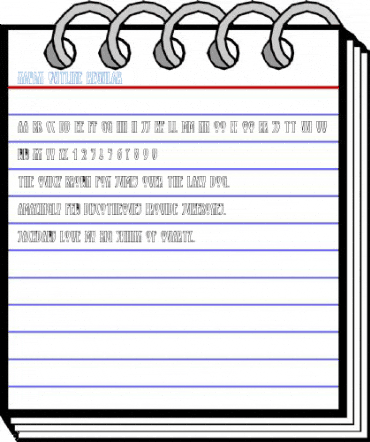 XAyax Outline Font
