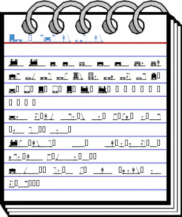 XLaserTrain Font