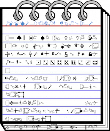 XMMDrawings Font