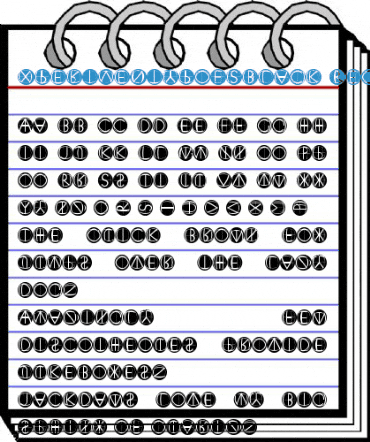 XperimentypoFSBlack Regular Font